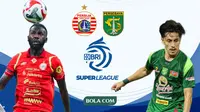 Persija Vs Persebaya di BRI Super League: Allano Lima Vs Francisco Rivera. (Bola.com/Wiwig Prayugi)