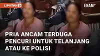 Beredar video viral terkait pencuri wanita yang diancam telanjang. Pencurian ini berada di Pasar Siborong-borong, Sumatera Utara. Kamis (25/4/2024)