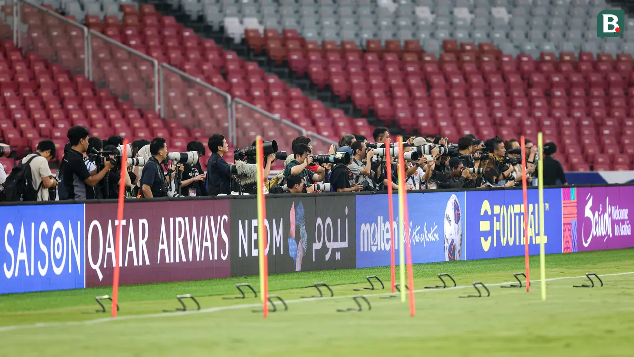 Wartawan Timnas Indonesia Vs Jepang