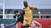 Aksi Meghon Valpoort bersama Siriwijaya FC di putaran pertama Pegadaian Liga 2 2024/2025. (Dok. Sriwijaya FC)