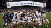 JUARA - Real Madrid juara Santiago Bernabeu Trophy. (AFP)