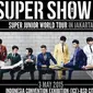 Penggemar Super Junior yang disebut ELF rela mengantre berjam-jam untuk konser Super Show 6 di Indonesia.