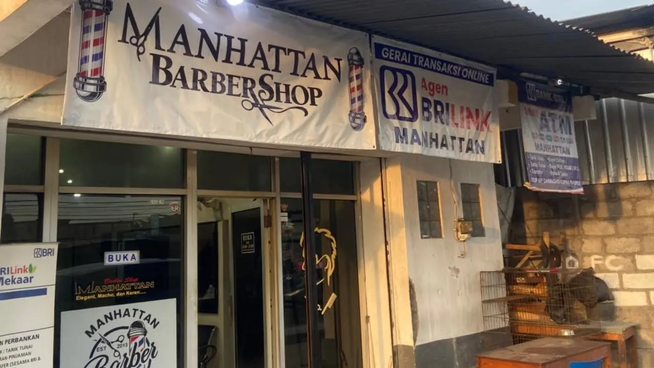 Barbershop Manhattan Kini Jadi Agen BRILink Andalan Ibu-Ibu di Yogyakarta