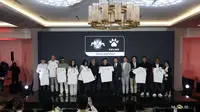 PSSI resmi mengumumkan Kelme sebagai sponsor apparel baru mereka di Hotel Tribrata Darmawangsa, Jakarta, Jumat (23/1/2026). (Dok. Kelme Indonesia)