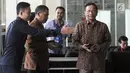 Mantan Ketua Mahkamah Konstitusi Mahfud MD tiba di gedung KPK akan melakukan petermuan dengan pimpinan KPK di Jakarta, Kamis (13/9). Pertemuan membahas pencegahan tindak pidana korupsi di Indonesia. (Merdeka.com/Dwi Narwoko)