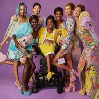 Model difabel-transgender catat sejarah baru di New York Fashion Week (Instagram/jeremyscott).