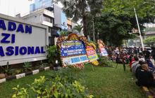 FOTO: Suasana Gedung BGN  Saat Penggeledahan Kejagung