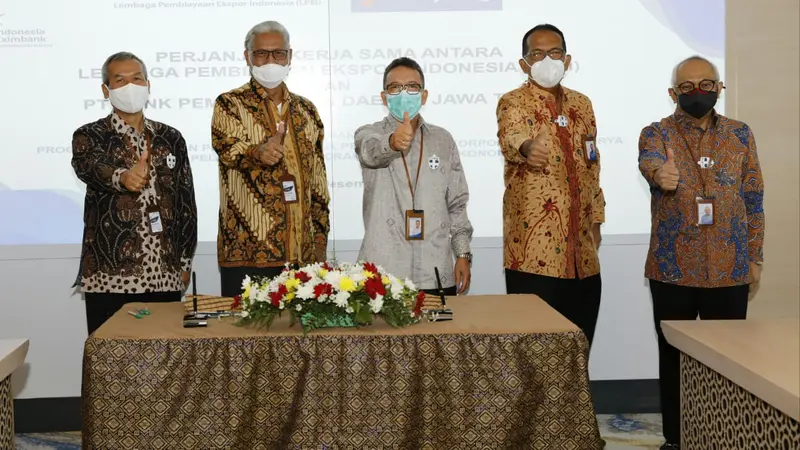 LPEI kembali menandatangani perjanjian kerja sama dengan Bank Jateng