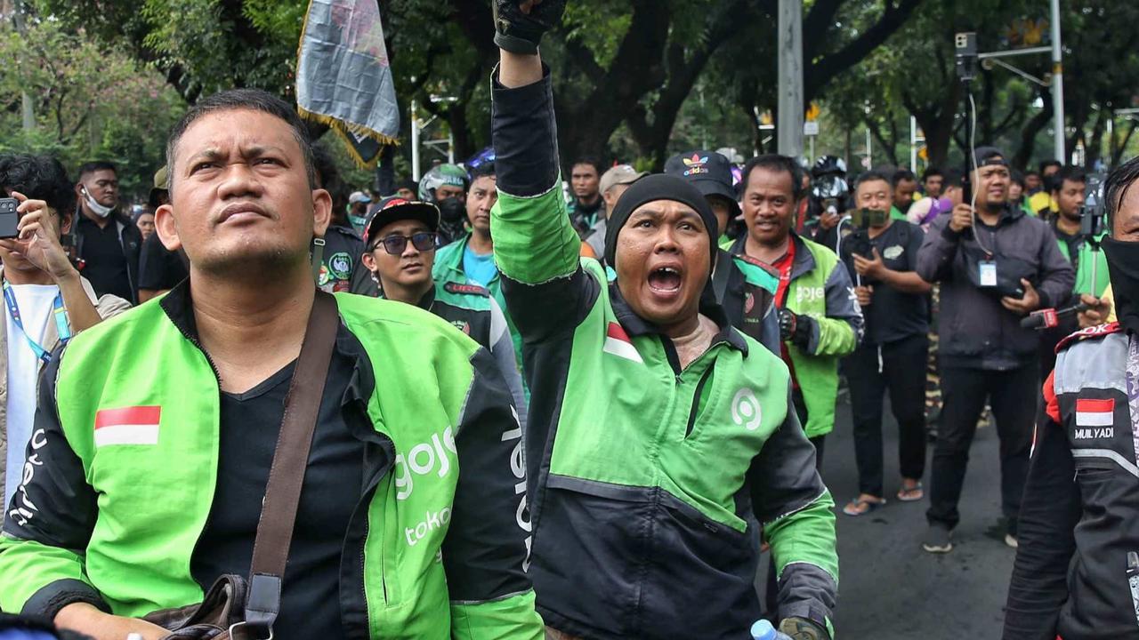 Kemenhub Jawab Tuntutan Massa Demo Ojol Potongan Aplikasi Diturunkan Jadi 10 Persen