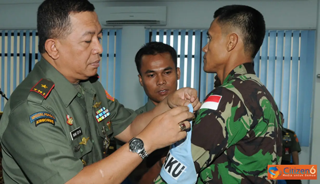 Citizen6, Sentul: Latihan Penyiapan Satgas Lebanon terdiri dari MCOU TNI Konga XXX-C/Unifil, CIMIC Konga XXXI-C/Unifi, dan Tim Kesehatan TNI Konga Level II Hospital Unifil. (Pengirim: Badarudin Bakri)