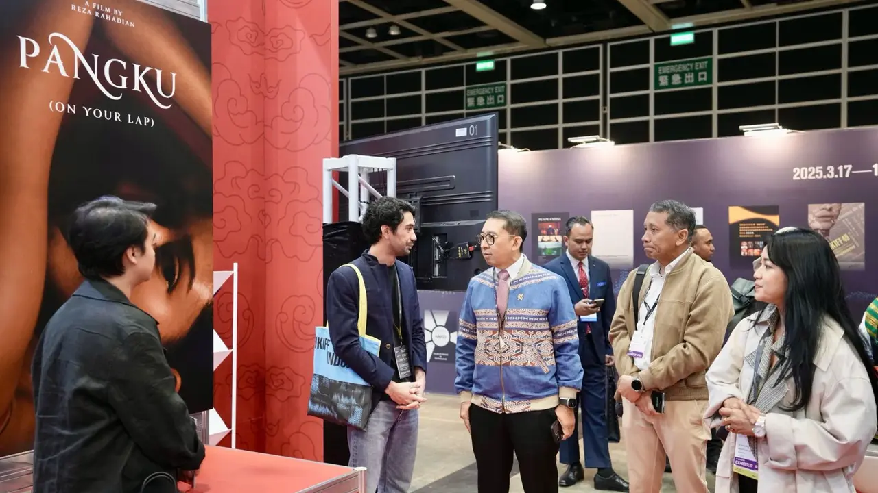 Menteri Kebudayaan Republik Indonesia, Fadli Zon di Hong Kong International Film & TV Market (FILMART) 2025.