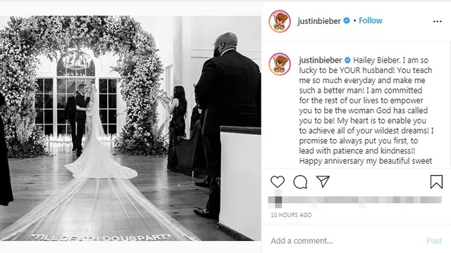 Justin Bieber dan Hailey Baldwin