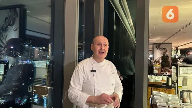 Chef Claudio Rossi, Executive Chef di Hotel Park Hyatt Jakarta. (Liputan6.com/Benedikta Miranti)