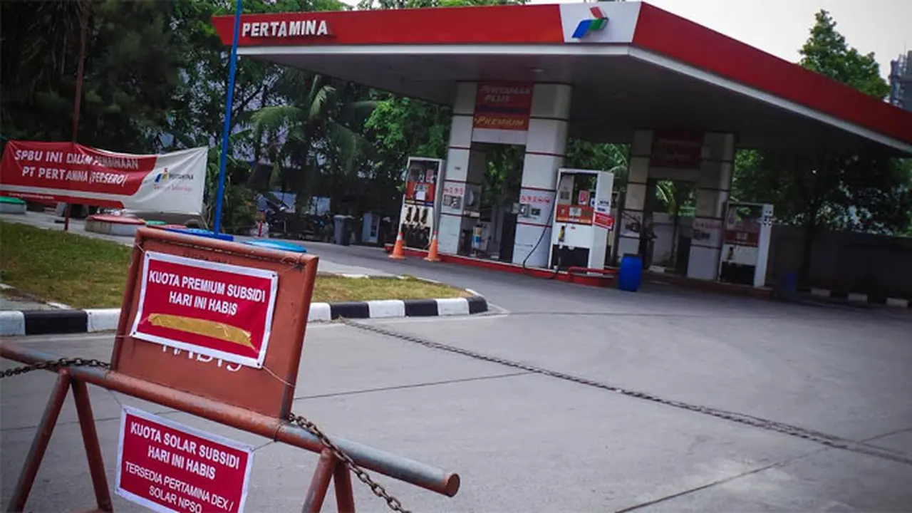 Barometer BBM Langka - Liputan6 Petang 