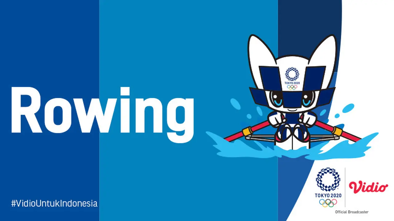 Banner Rowing Olimpiade Tokyo