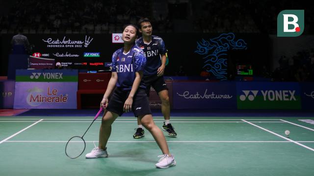 East Ventures Indonesia Open 2022: Rinov Rivaldy/Pitha Haningtyas Mentari