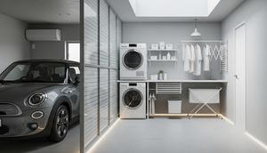 Model Garasi Mobil yang Dimodifikasi. Foto: Gemini