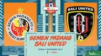 Shopee Liga 1 - Semen Padang FC Vs Bali United (Bola.com/Adreanus Titus)