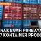 Direktorat Jenderal Bea dan Cukai (DJBC) dan Direktorat Jenderal Pajak (DJP) Kementerian Keuangan dan Satgasus Optimalisasi Penerimaan Negara Polri melakukan pengungkapan 87 kontainer pelanggaran ekspor produk turunan CPO oleh PT MMS di Pelabuhan Tan...