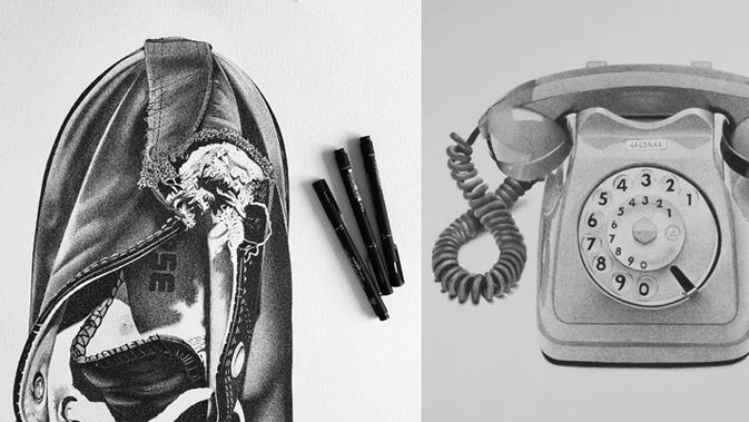 10 Gambar Mengagumkan Yang Ternyata Dibuat Pakai Pulpen Gel