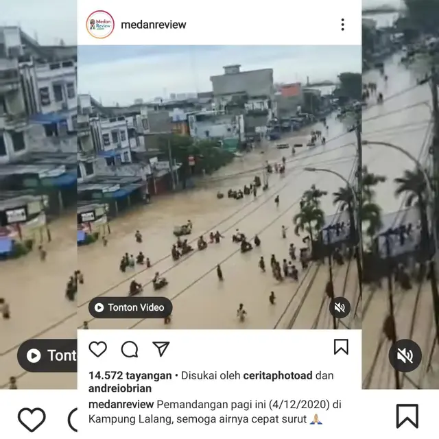 Banjir di Kampung Lalang