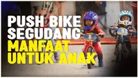 Berita video Ngabuburace, melatih ketangkasan anak lewat ajang balap sepeda push bike yang diadakan di Pacific Garden Square, Alam Sutera, Tangerang Sabtu (30/3/2024).