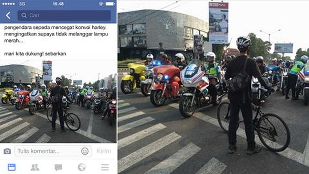 Kapolri sebut patwal yang kawal konvoi boleh langgar lampu merah
