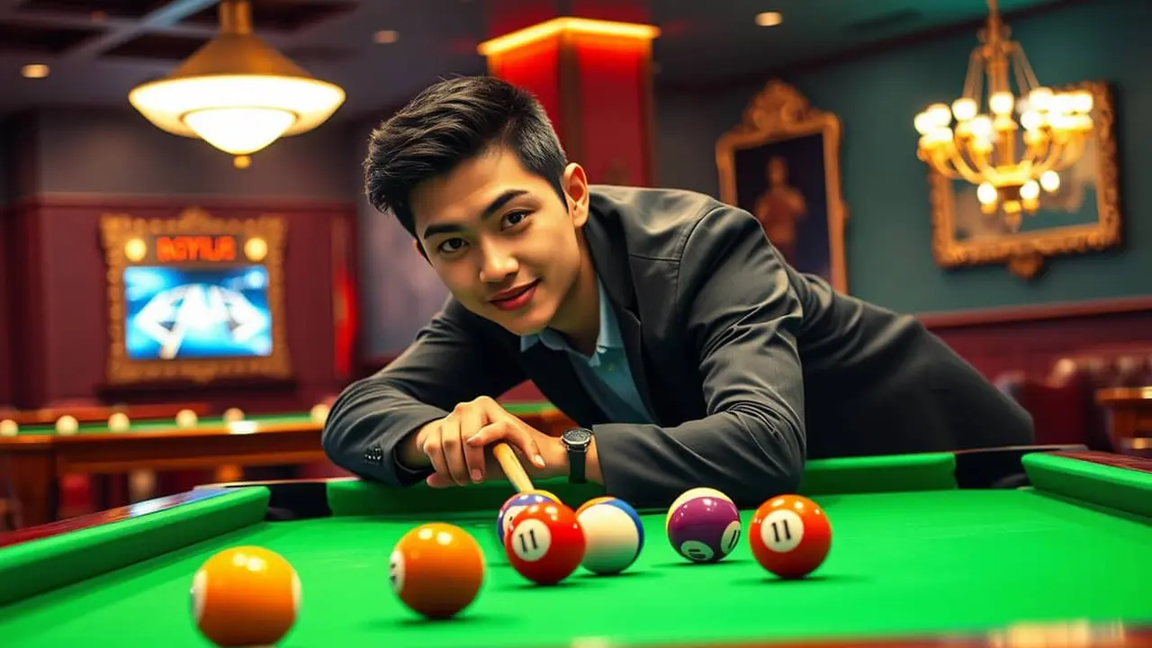 cara main billiard