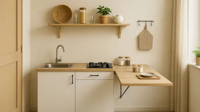 7 Desain Dapur Kecil Tanpa Kitchen Set yang Tetap Menawan, Solusi Praktis untuk Rumah Minimalis