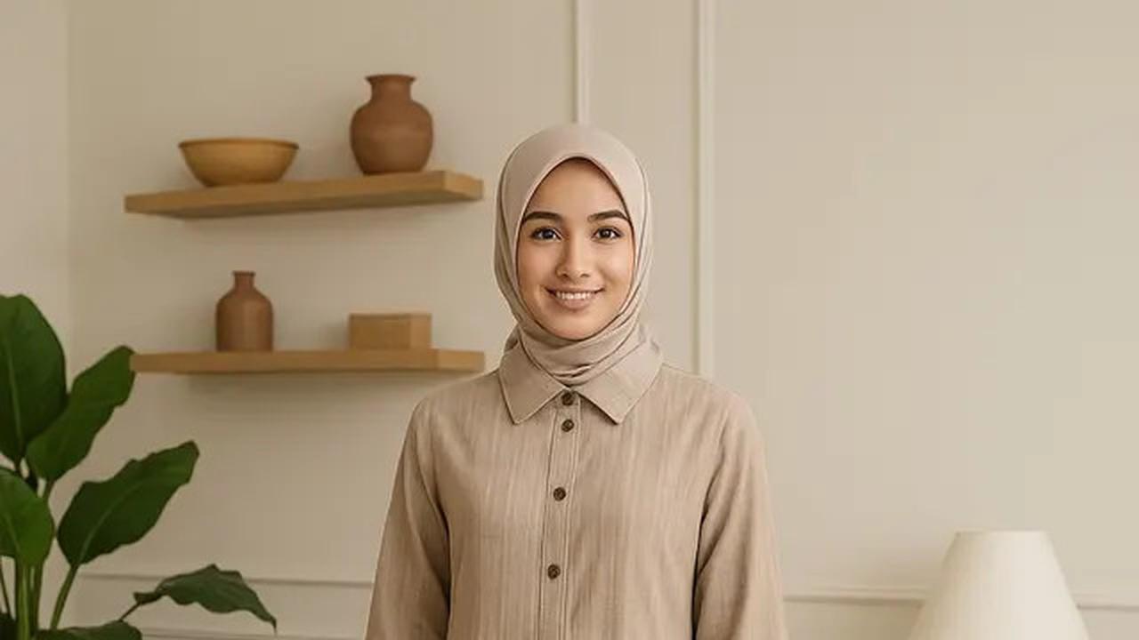 7 Model Gamis Katun Terbaru 2025, Tampil Stylish dan Tetap Nyaman Sepanjang Hari