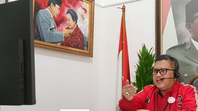 Sekretaris Jenderal DPP PDI Perjuangan (PDIP) Hasto Kristiyanto. (Liputan6.com/Putu Merta Surya Putra)