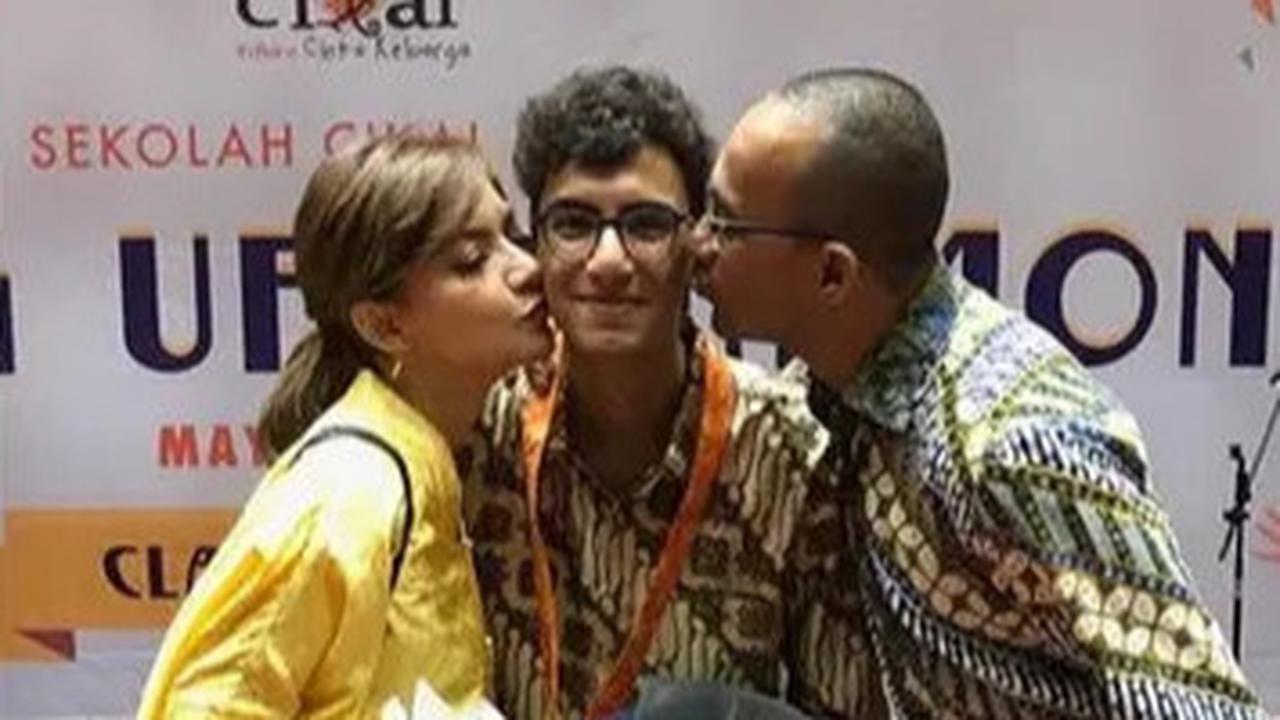 6 Potret Kenangan Ibrahim Assegaf Suami Najwa Shihab dan Izzat Putra Semata Wayangnya, Penuh Kasih Sayang
