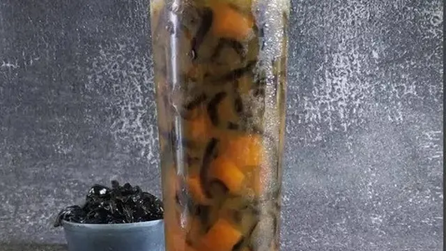 Es Cincau Nangka Gula Merah