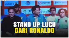 Suasana berbeda terasa di pembukaan konferensi pers Piala Presiden 2025 yang digelar pada Jumat, 4 Juni 2025. Acara dibuka dengan stand up comedy dari Muhammad Ronaldo, komika yang berhasil meraih juara 3 di SUCI 12. Lawakan segarnya sukses mencairka...
