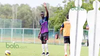 Makan Konate latihan bersama klub Terengganu FC 2 di Malaysia