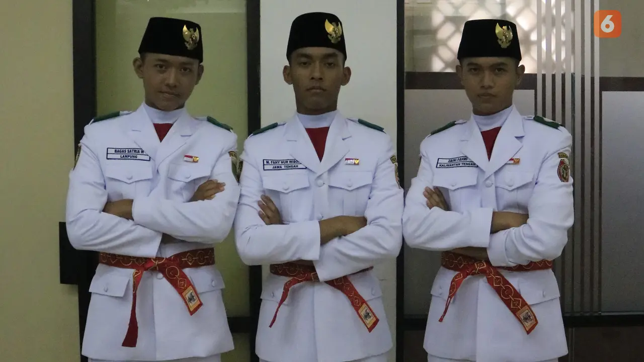 Paskibraka 2019, Paskibraka Nasional 2019, Paskibraka, HUT ke-74 RI, HUT RI ke-74, Bagas Satria Wijaya, Muhammad Fany Nur Wibowo, Zaini Fahmi