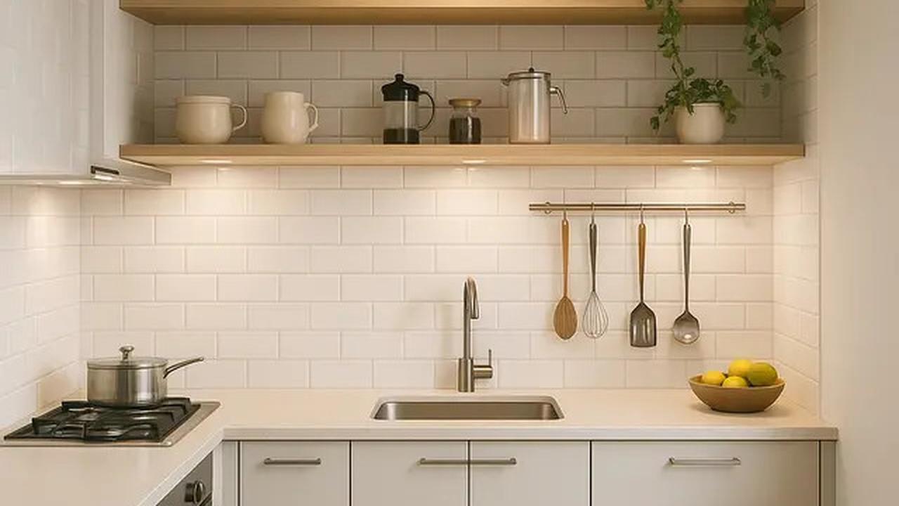7 Ide Dapur dengan Dinding Keramik 2025, Bikin Ruang Masak Makin Estetik