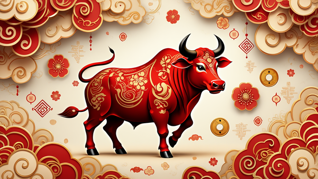Chinese zodiac sign - ox