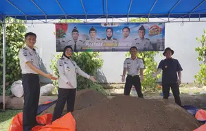 Warga Binaan di Babel Ubah Limbah Batu Bara jadi Pupuk Kompos Ramah Lingkungan