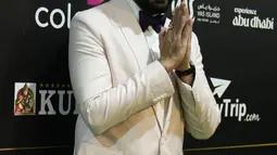 Aktor Bollywood Abhishek Bachchan tiba untuk menghadiri penghargaan International Indian Film Academy (IIFA) Awards ke-23 di Abu Dhabi, Uni Emirat Arab, Jumat, 26 Mei 2023.  (AP Photo/Kamran Jebreili)