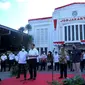 Soft launching pengoperasian KA Bandara Yogyakarta pada Jumat (27/8/2021).