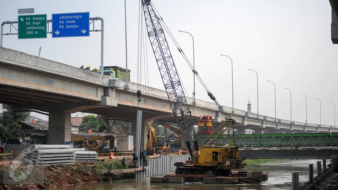 Pengerjaan Tol Becakayu Terus Dikebut