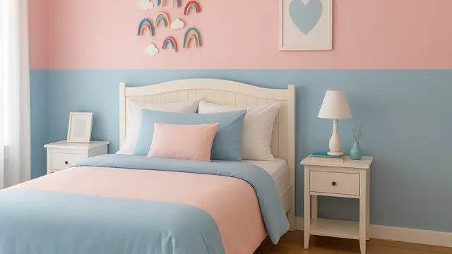 Inspirasi Cat Kamar Warna Pink