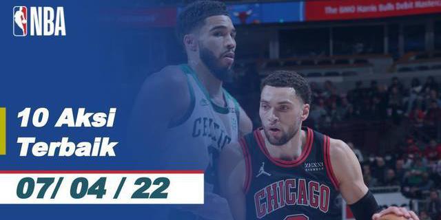 VIDEO: 10 Aksi Terbaik NBA Hari ini, Dari Aksi Steal Kyrie Irving Hingga Overhead Pass Luka Doncic