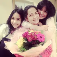 Caca Tengker, Rieta Amalia, Nagita Slavina (Instagram/@cacatengker)