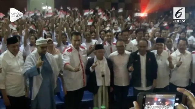 VIDEO: Komentar Ma'ruf Amin soal Pembakaran Bendera Tauhid