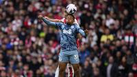 Aston Villa berhasil mencuri dua gol lewat aksi Leon Bailey (84') dan Ollie Watkins (87') di menit-menit akhir. (AP Photo/Kirsty Wigglesworth)