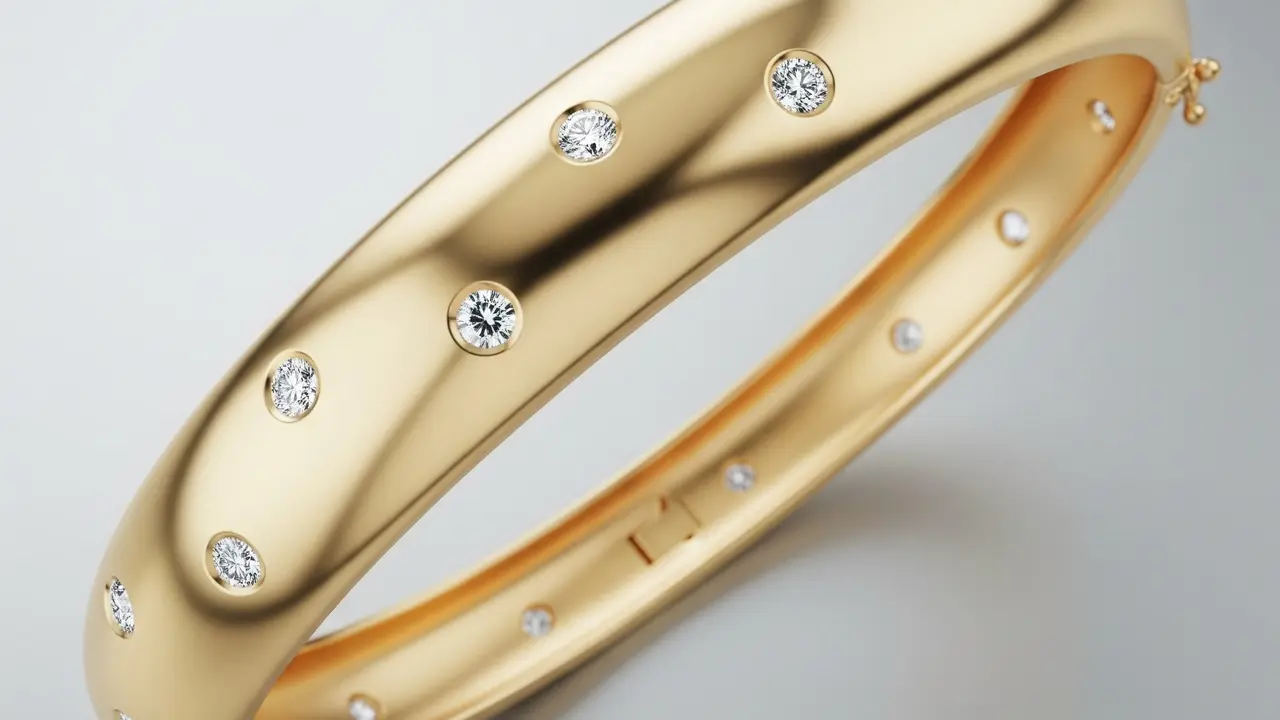 9 Model Gelang Emas 50 Gram 22 Karat dengan Desain Eksklusif, Mewah dan Berkelas