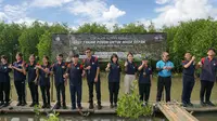 Memperingati Hari Mangrove Sedunia yang jatuh pada akhir bulan Juli 2024 lalu, Suvarna Sutera anak perusahaan Alam Sutera Group, kembali melakukan restorasi dan penyeimbangan ekosistem Mangrove melalui CSR Alam Sutera Peduli program “Ayo! Tanam Pohon Untuk Masa Depan” di Ketapang Urban Aquaculture, Kecamatan Mauk, Kabupaten Tangerang.