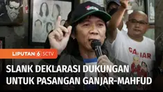 Grup musik legendaris Slank secara resmi mendeklarasikan dukungan untuk pasangan nomor urut 3, Ganjar Pranowo - Mahfud MD pada Pilpres 2024. Dukungan selain kepada pasangan Ganjar-Mahfud didasarkan komitmen grup musik tersebut dalam menjalani demokra...